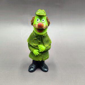 Sherlock Hemlock Pvc Figure Sesame Street Detective Muppet Miniature Questor